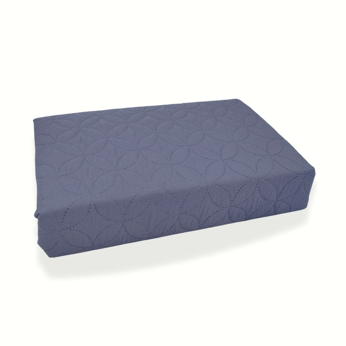 Grey Quilted Waterproof Mattress Protector